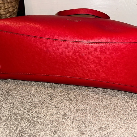 Kate spade red tote - Picture 3 of 6